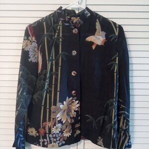 Citron Santa Monica rayon/nylon jacket